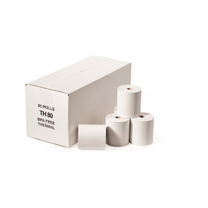 80x80 Till Rolls (Box of 20) 